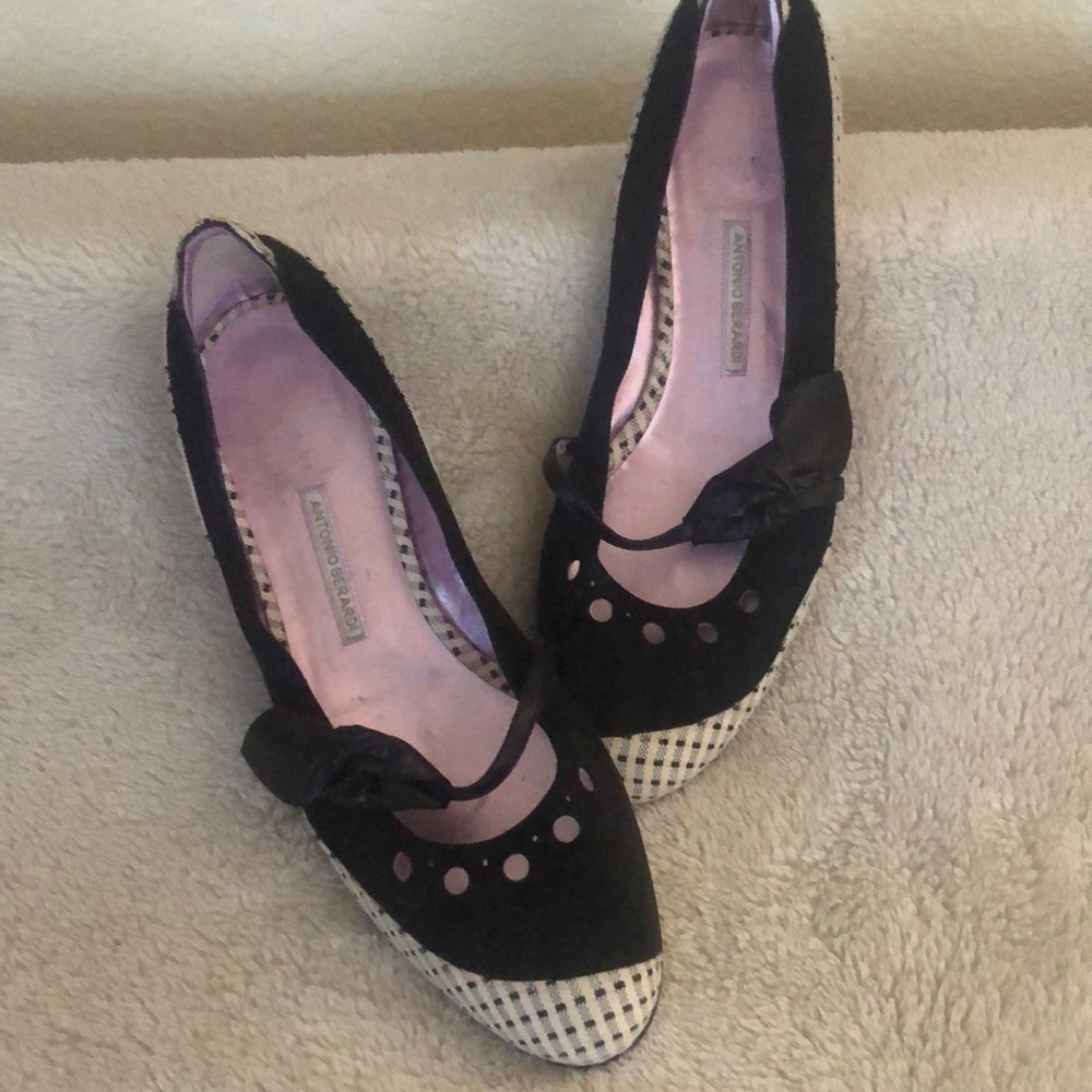 Antonio Berardi Italian ballet slippers.